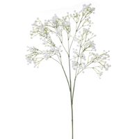 Kunstbloemen Gipskruid/Gypsophila takken wit 95 cm   - - thumbnail
