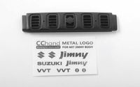 RC4WD Front Grille for MST 1/10 CMX w/ Jimny J3 Body w/ Front Metal Decals (VVV-C0663)