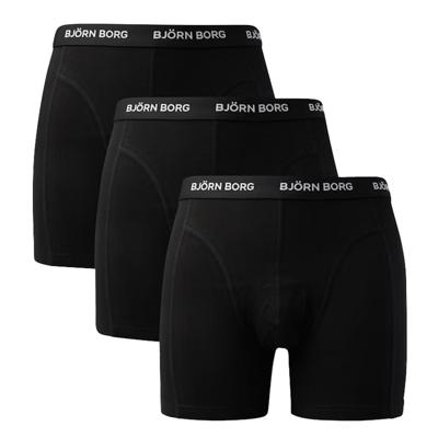 Bjorn Borg boxershorts cotton stretch 3-pack zwart