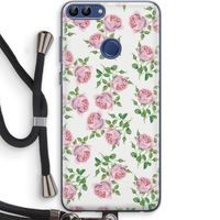 Kleine roosjes: Huawei P Smart (2018) Transparant Hoesje met koord