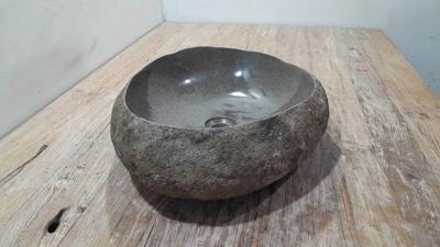 Rivierstenen waskom RVM250314, 48x40x15 cm