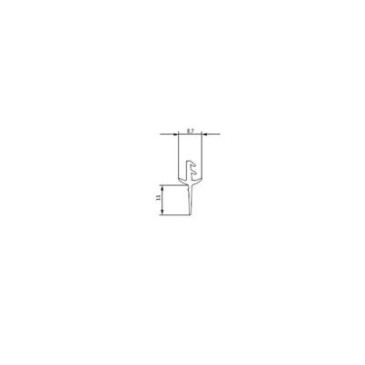 GU tochtprofiel schema A/C/G=2/4/4x dhgt p1483 zwart