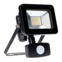 LED&apos;s Light Floodlight 1100 - Met licht- en bewegingssensor - Binnen & Buiten - 10W - Zwart