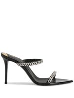 Giuseppe Zanotti sandales Intrigo à bout ouvert - Noir Giuseppe Zanotti sandales Intrigo à bout ouvert - Noir