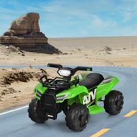 6 V Elektrische Kinderquad Mini Elektrische Quad met Muziek Claxon en LED-Koplamp Kinderquad 2 km/h voor Peuters Vanaf 18 Maanden