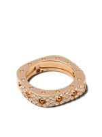 Roberto Coin bague Pois Moi en or rose 18ct ornée de diamants - thumbnail