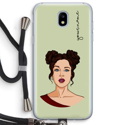 Pop-Art Creator: Samsung Galaxy J5 (2017) Transparant Hoesje met koord