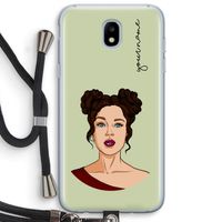 Pop-Art Creator: Samsung Galaxy J5 (2017) Transparant Hoesje met koord