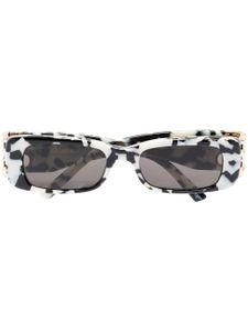 Balenciaga Eyewear Dynasty rectangular-frame sunglasses - Tons neutres