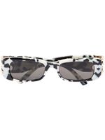 Balenciaga Eyewear lunettes de soleil Dynasty à monture rectangulaire - Tons neutres - thumbnail