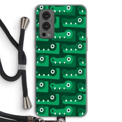 Crocs: OnePlus Nord 2 5G Transparant Hoesje met koord