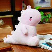 30-60CM dinosaurus pluche speelgoed cute gevulde zachte dierlijke pop voor baby kids cartoon Toy Classic Gift (roze)