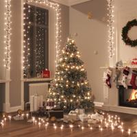 VidaXL Lichtslinger compact met 400 led&apos;s warmwit 13 m pvc