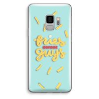 Always fries: Samsung Galaxy S9 Transparant Hoesje