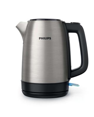 Philips Daily Collection Metalen deksel veermechanisme, indicatielamp, waterkoker, 1,7 l