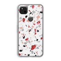 Terrazzo N°12: Google Pixel 4a Transparant Hoesje