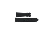 Horlogeband Burberry BU1100 Leder Zwart 26mm