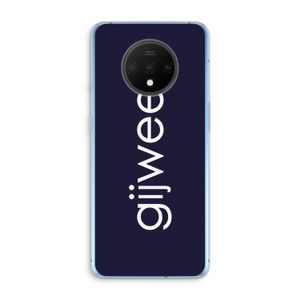 Gijweet: OnePlus 7T Transparant Hoesje