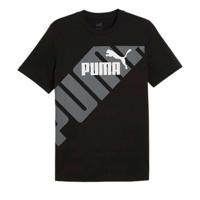 Heren-T-Shirt met Korte Mouwen Puma POWER Graphic Maat M