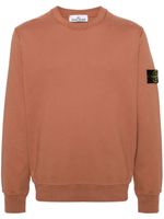 Stone Island sweat en coton à patch Compass - Marron - thumbnail