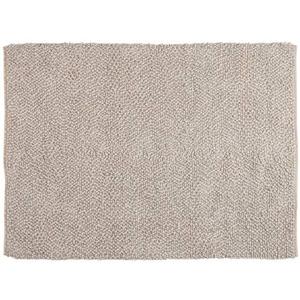 WOOOD Veld Vloerkleed - Wol - Naturel - 1x160x230