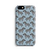 Zebra: Volledig geprint iPhone SE 2020 Hoesje