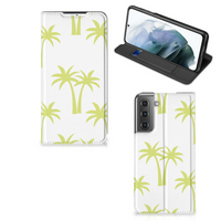 Samsung Galaxy S21 FE Smart Cover Palmtrees