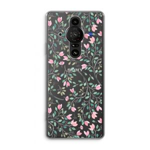 Sierlijke bloemen: Sony Xperia Pro-I Transparant Hoesje