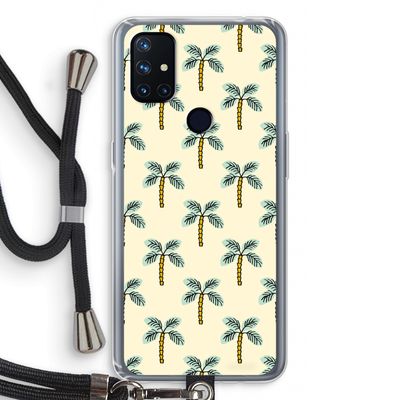 Paradise: OnePlus Nord N10 5G Transparant Hoesje met koord