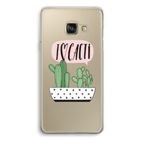 I love cacti: Samsung Galaxy A3 (2016) Transparant Hoesje