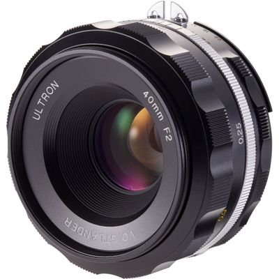 Voigtländer Ultron 40mm F/2 ASPH SLII-S Nikon AI-S zwart