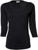 Tee Jays TJ460 Women´s Stretch 3/4 Sleeve Tee - Black - 3XL