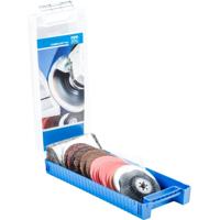 PFERD TOOLS 49350071 Combiclick set 19-delig Ø 115 mm M14 bewerkingen grof tot gepolijst voor haakse slijper Diameter 115 mm