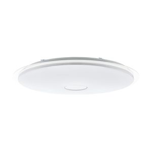 EGLO Lanciano Plafondlamp - LED - Ø 86 cm - Wit/Zilver - Dimbaar