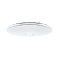 EGLO Lanciano Plafondlamp - LED - Ø 86 cm - Wit/Zilver - Dimbaar - thumbnail