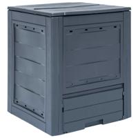Compostbak 260 L 60x60x73cm grijs Compostbak 260 L 60x60x73cm grijs