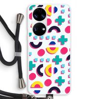 8-bit N°2: Huawei P50 Transparant Hoesje met koord