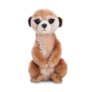 Pluche stokstaartje knuffel - 20 cm - Kinder speelgoed dieren knuffels