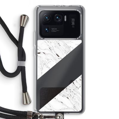 Biggest stripe: Xiaomi Mi 11 Ultra Transparant Hoesje met koord