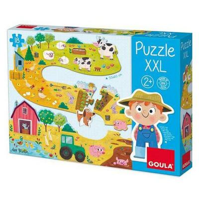 Baby Boerderij Puzzel XXL Goula 53176 (17 pcs)