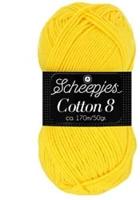 Scheepjes Cotton 8 551 Canary Yellow