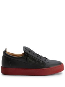 Giuseppe Zanotti baskets Frankie en cuir - Noir