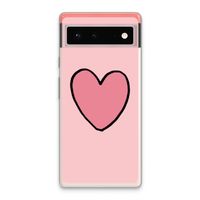 Hartje: Google Pixel 6 Transparant Hoesje