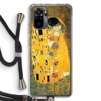 Der Kuss: Xiaomi Redmi Note 10 Pro Transparant Hoesje met koord