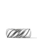 David Yurman bague Sculpted Cable Contour en argent sterling (9 mm)