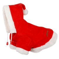 QHP Kerst Hondendeken rood maat:30 - thumbnail