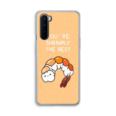You're Shrimply The Best: OnePlus Nord Transparant Hoesje