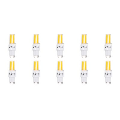 LED Lamp 10 Pack - Aigi - G9 Fitting - 3.8W - Warm Wit 3000K | Vervangt 40W