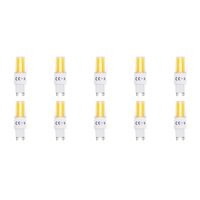 LED Lamp 10 Pack - Aigi - G9 Fitting - 3.8W - Warm Wit 3000K | Vervangt 40W