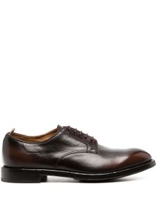 Officine Creative derbies en cuir - Marron